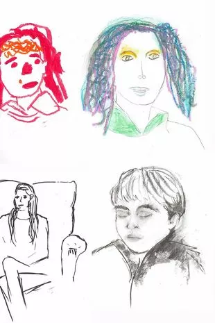 乔治王子为妈妈凯特·米德尔顿画了一幅可爱的肖像，粉丝们都很敬畏